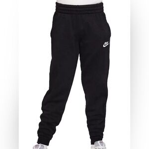 Nike Youth Fleece Joggers - Black -Size Small - Unisex - NWT